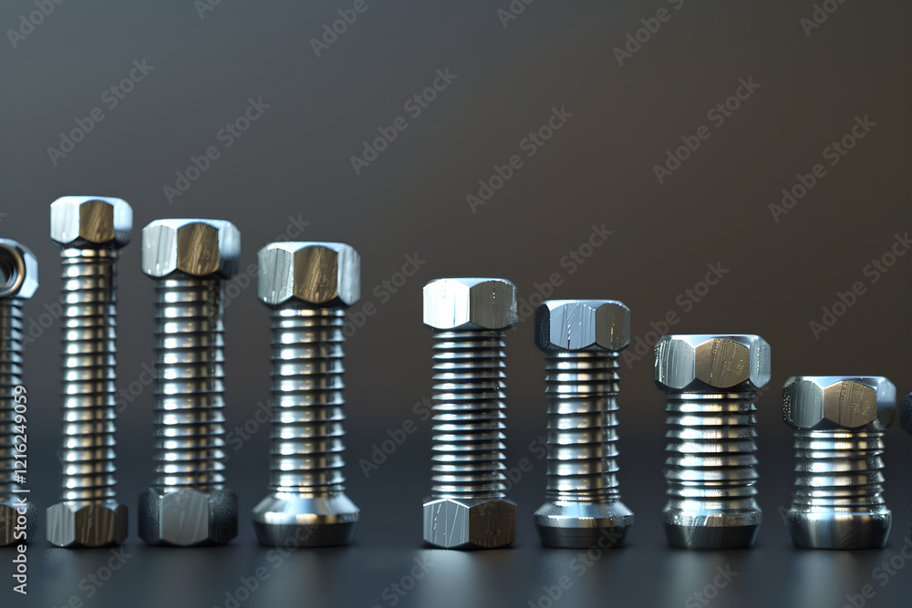 Showcasing a Spectrum of Nut and Bolt Sizes: A Comparative Visual Guide Showcasing a Spectrum of Nut and Bolt Sizes: A Comparative Visual Guide