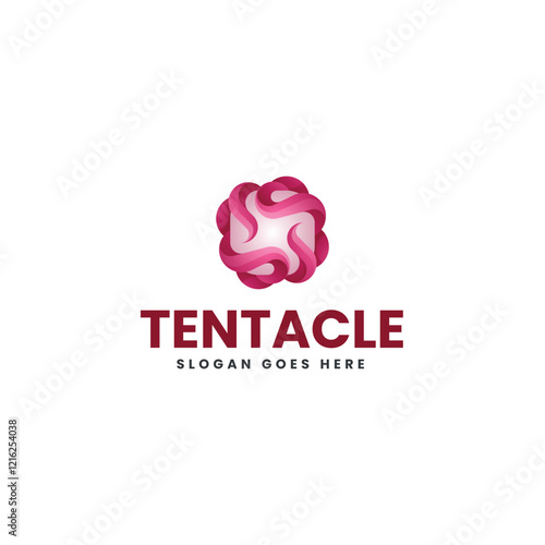 Tentacle Gradient Colorful Logo photo