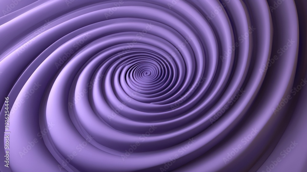 Lavender Purple Spiral Abstract 3D Render Swirling Vortex Design Lavender Purple Spiral Abstract 3D Render Swirling Vortex Design