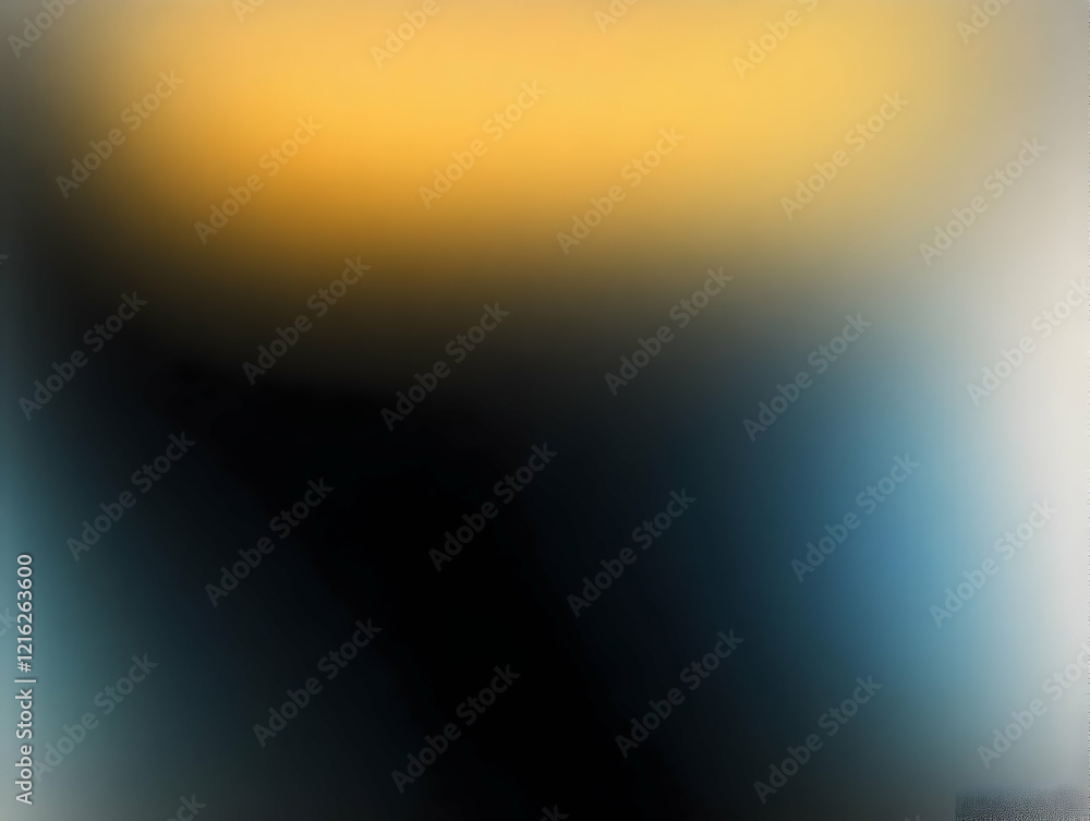 Abstract Background Blurs Colors Smoothly from Gold to Dark Blue and Gray Abstract Background Blurs Colors Smoothly from Gold to Dark Blue and Gray