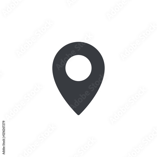 Free Download Map pin vector icon - GFXLoad