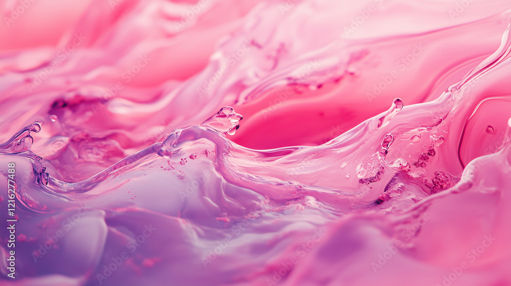 water drops on pink water drops on pink