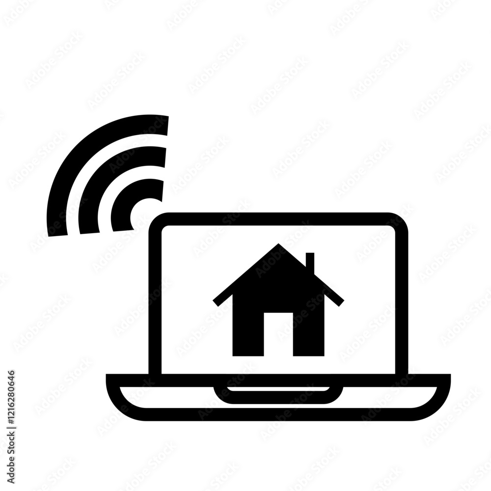 Smart Home Icon Smart Home Icon