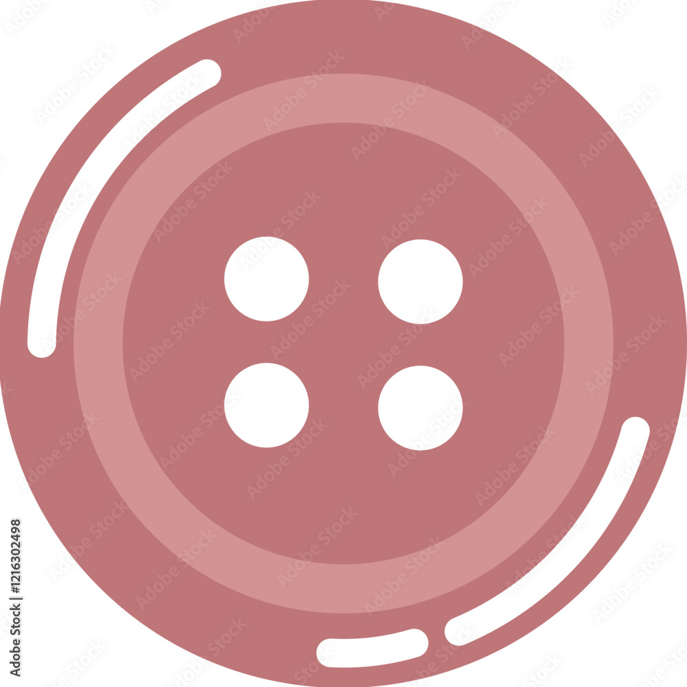 Fototapeta premium Shirt Button Vector