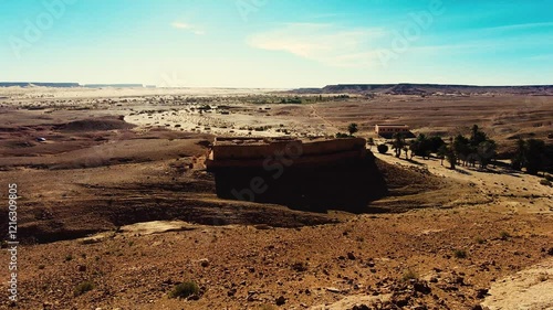 palai ksar bent el khos of M'barka Bent El Khass the famous sovereign who governed the Brézina tribe El Bayadh Algeria photo