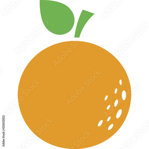 Simple vector icon orange
