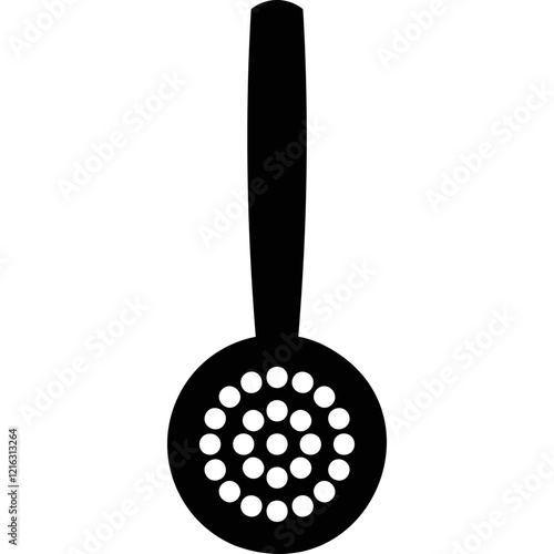 Simple vector icon kitchen skimmer