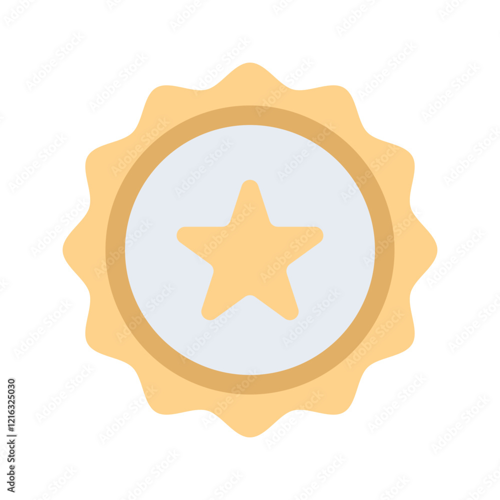 top review star item product flat icon top review star item product flat icon
