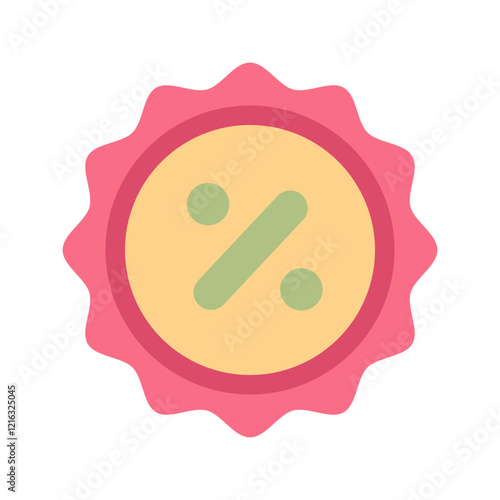 discount item product flat icon