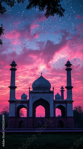 A Magical Scene Of Starlit ...