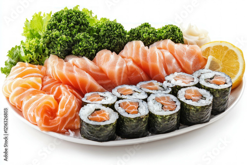 Fresh Seafood Isolated