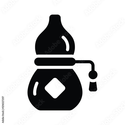 Perfectly designed icon of calabash ready to use in websites and mobile apps