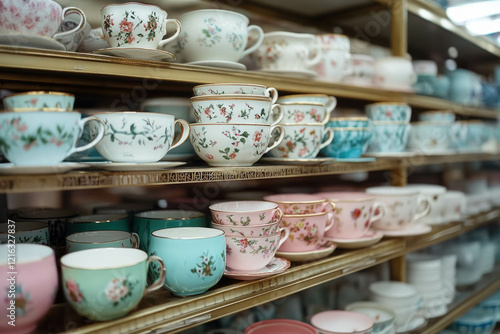 Stacked Teacups