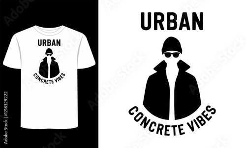 vector T-Shirt Urban Swagger Streetwear Illustrations for Youthful Apparel and Trendy Lifestyle Designs