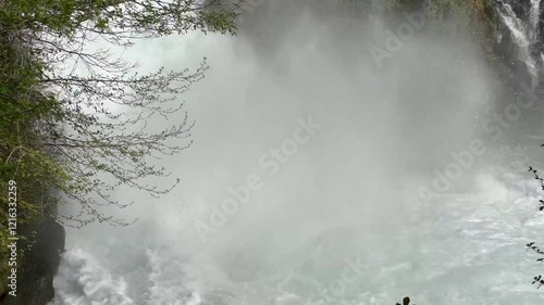 Bilusica Buk Waterfall on the Krka River - Krka National Park, Croatia (Slap Bilušića buk ili vodopad Bilušića buk na rijeci Krki - Nacionalni park Krka, Hrvatska) photo