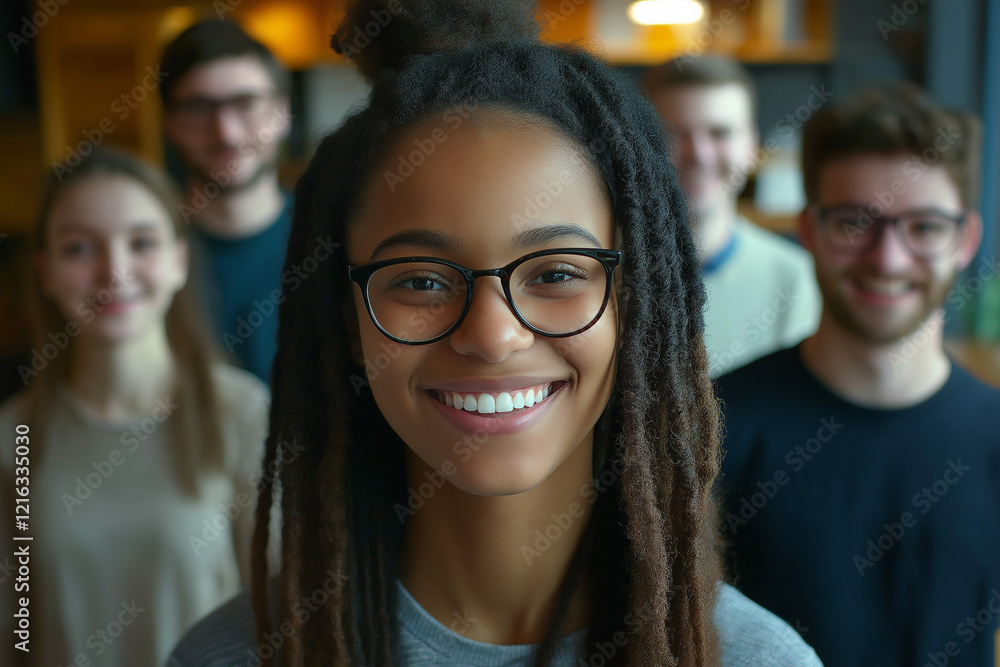 close up photo of a team of young business people or students working in an finance office at work in teamwork smiling into the camera close up photo of a team of young business people or students working in an finance office at work in teamwork smiling into the camera