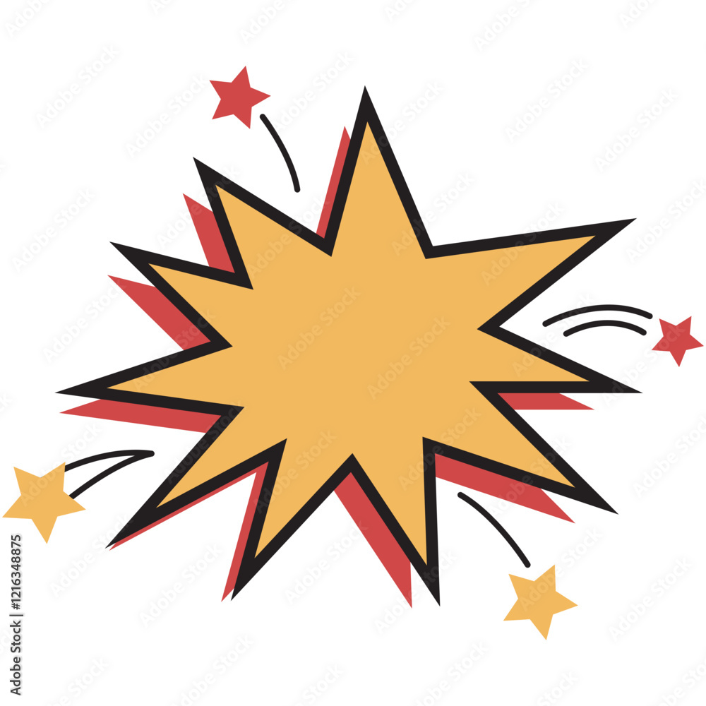 Comic Explosion Effect Comic Explosion Effect