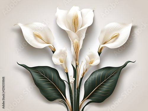 white calla lily