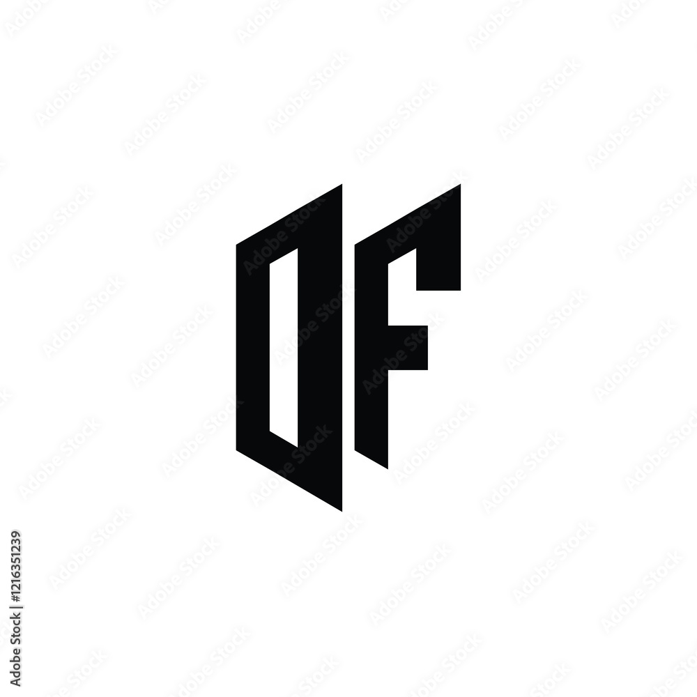 OF monogram logo design letter text name symbol monochrome logotype alphabet character simple logo OF monogram logo design letter text name symbol monochrome logotype alphabet character simple logo