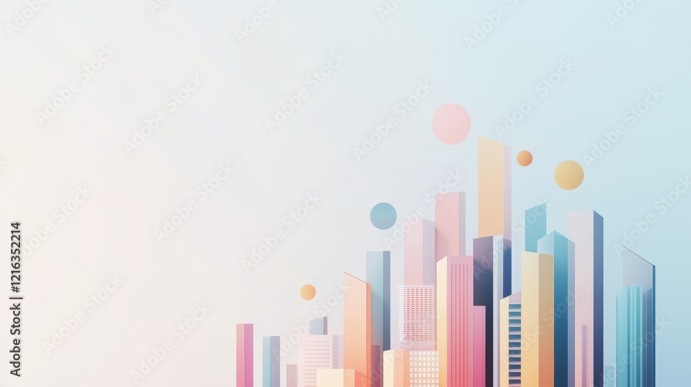 Futuristic skyline aesthetic urban cityscape digital art abstract environment bright viewpoint innovation concept Futuristic skyline aesthetic urban cityscape digital art abstract environment bright viewpoint innovation concept