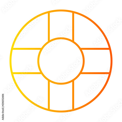lifesaver gradient icon