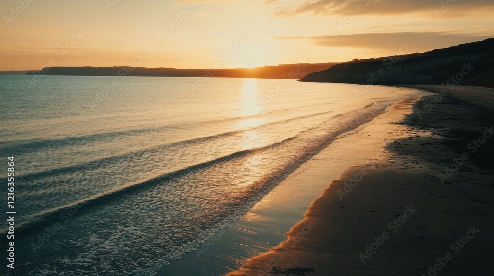 custom made wallpaper toronto digitalThe warm, amber glow of the evening sun illuminating