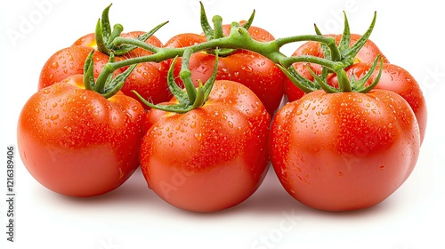 fresh tomatoes on vine – organic fresh tomatoes for cooking – high quality fresh tomatoes image - Healthy Eating Content - Organic Farming Promotion -Cooking Ingredients Stock Images