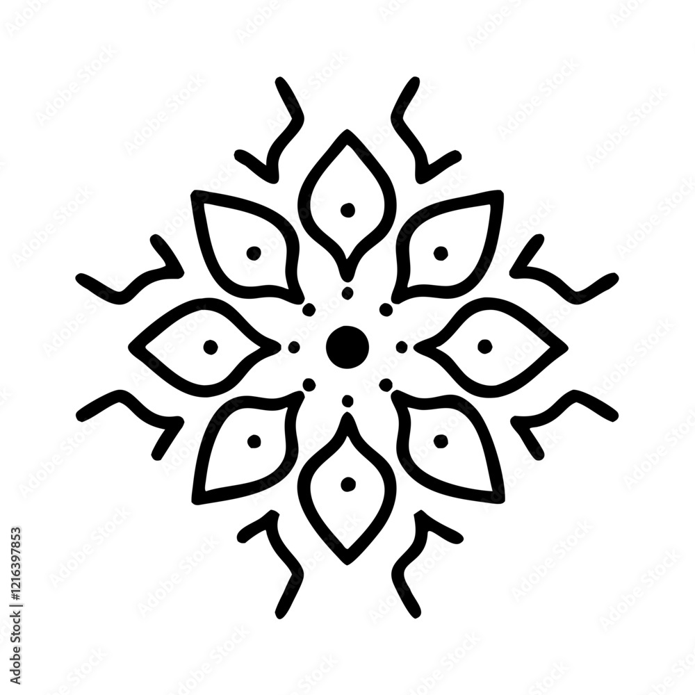 Simple mandala vector Art design, Floral mandala Illustration, Line art, ornament, flower, design, outline, template, pattern, ethnic. mandala design for invitation card, coloring book. Simple mandala vector Art design, Floral mandala Illustration, Line art, ornament, flower, design, outline, template, pattern, ethnic. mandala design for invitation card, coloring book.