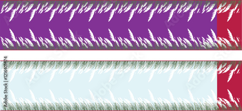 kash ful saree illustration