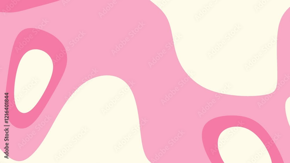 Pink organic shapes overlaping a creamy background, creating abstract art perfect for background designs, branding, and social media graphics. Pink organic shapes overlaping a creamy background, creating abstract art perfect for background designs, branding, and social media graphics.