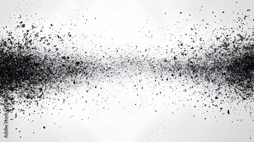 Wallpaper Mural Black grainy gradient background, dark white gray monochrome abstract noise texture banner header backdrop design  Torontodigital.ca