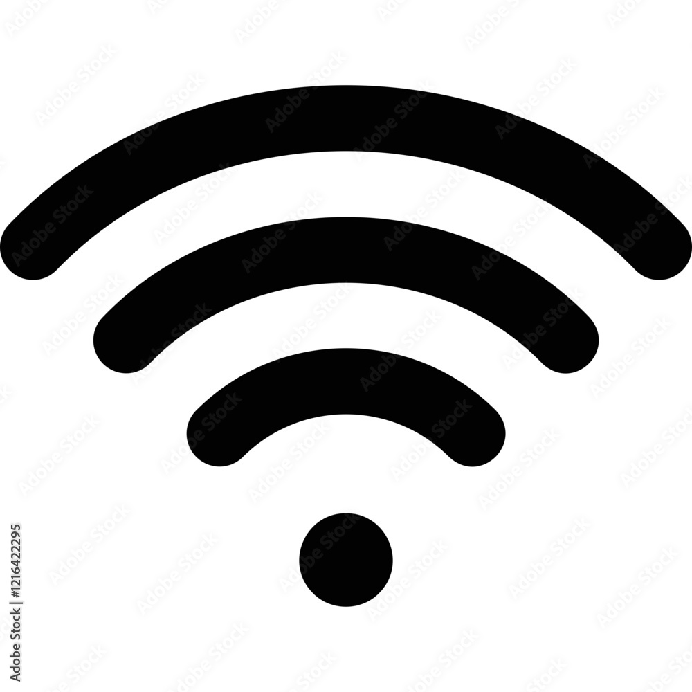 Simple vector icon wi fi
Simple vector icon wi fi