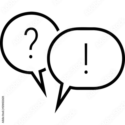 Simple vector icon chat
