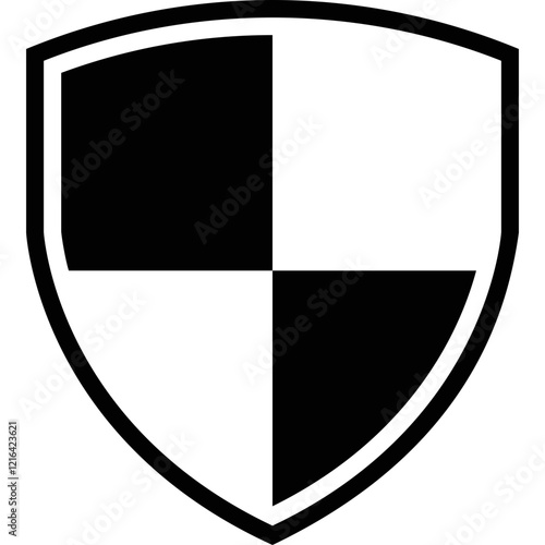 Simple vector icon shield Free Download Simple vector icon shield - GFXLoad