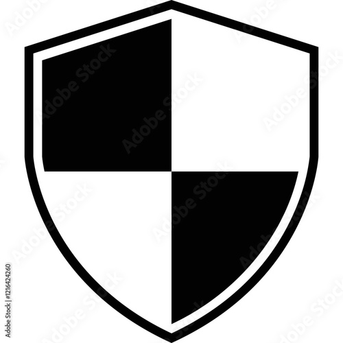 Simple vector icon shield Free Download Simple vector icon shield - GFXLoad