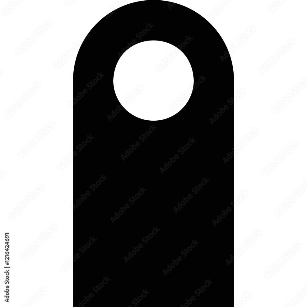 Simple vector icon do not disturb Simple vector icon do not disturb