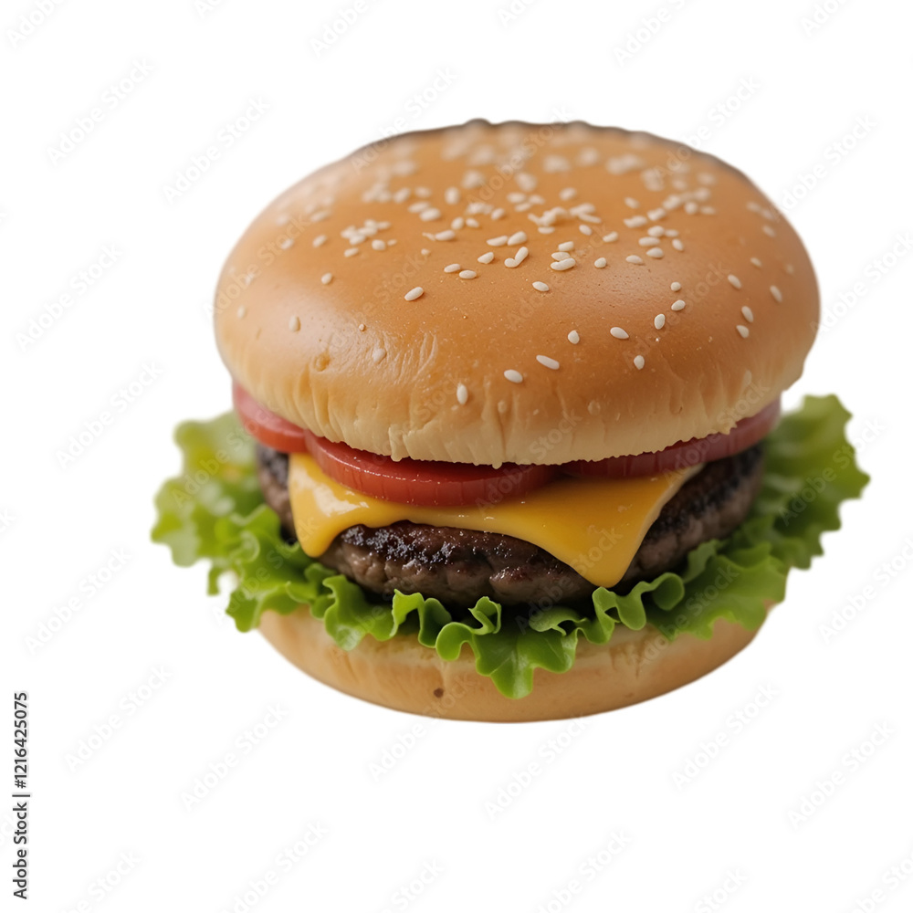 Beautiful fresh juicy cooked burger Very luscious air bun and beef Beautiful fresh juicy cooked burger Very luscious air bun and beef