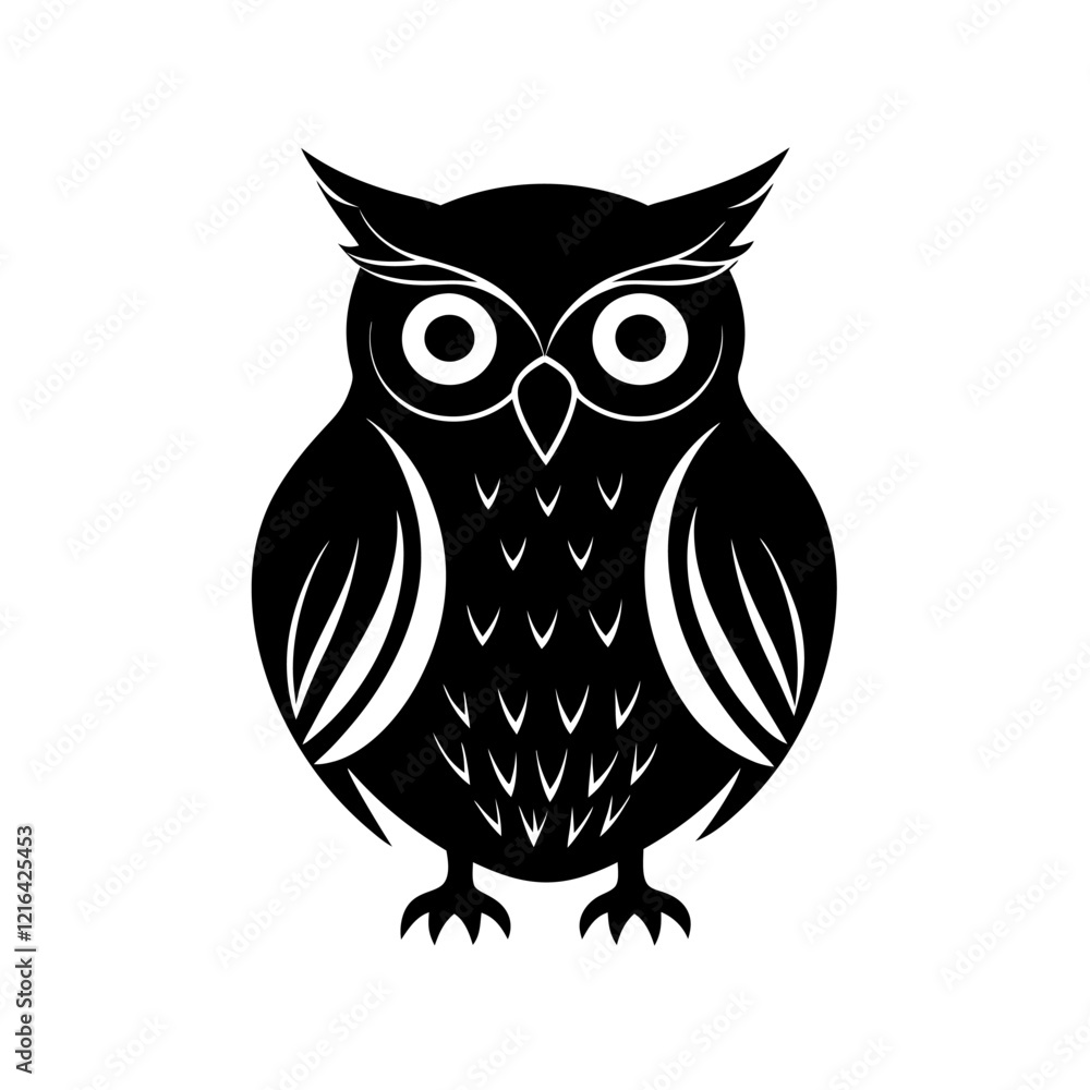 owl sitting on a branch