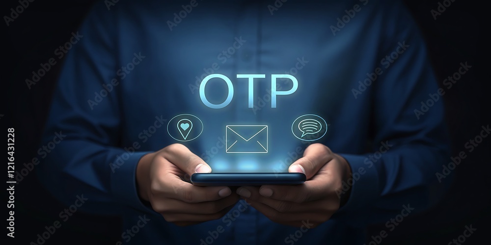 Businessman using virtual touchscreen technology Businessman using virtual touchscreen technology
