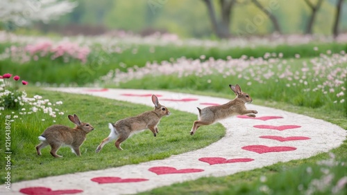 hares, rabbits