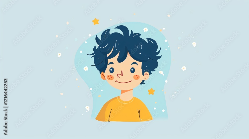 Happy Smiling Boys Having Fun Outdoors with Joy and Cheerfulness Happy Smiling Boys Having Fun Outdoors with Joy and Cheerfulness