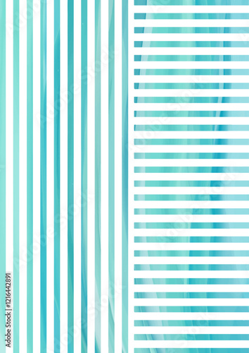 abstract hand painted watercolour striped pattern design