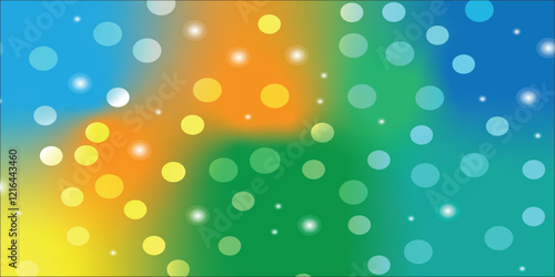 Colorful bokech, circles, abstract background bokeh effects in various colors