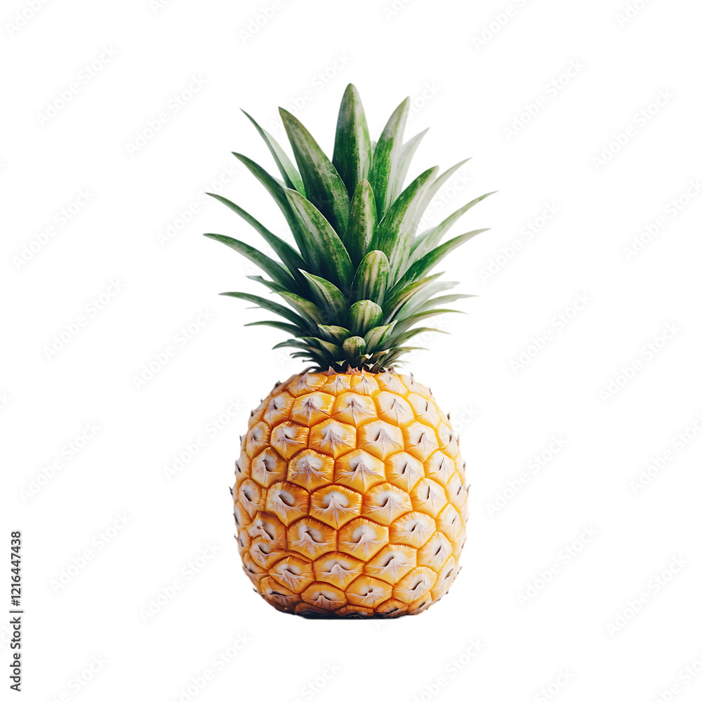 Pineapple slices healthy juice fruit isolated on a transparent background. Pineapple slices healthy juice fruit isolated on a transparent background.