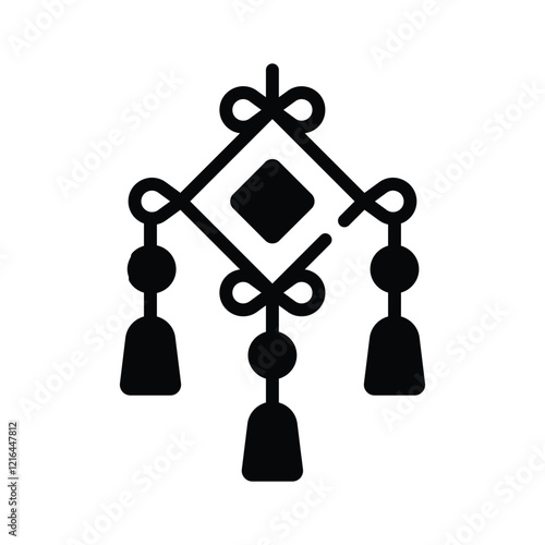 Have a look at this amazing icon of chinese knot in modern style