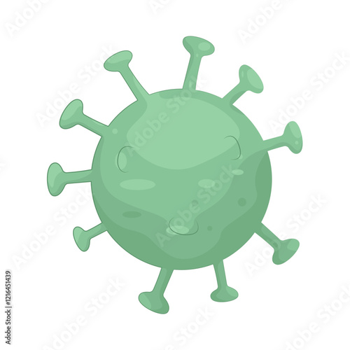 Illustration of virus