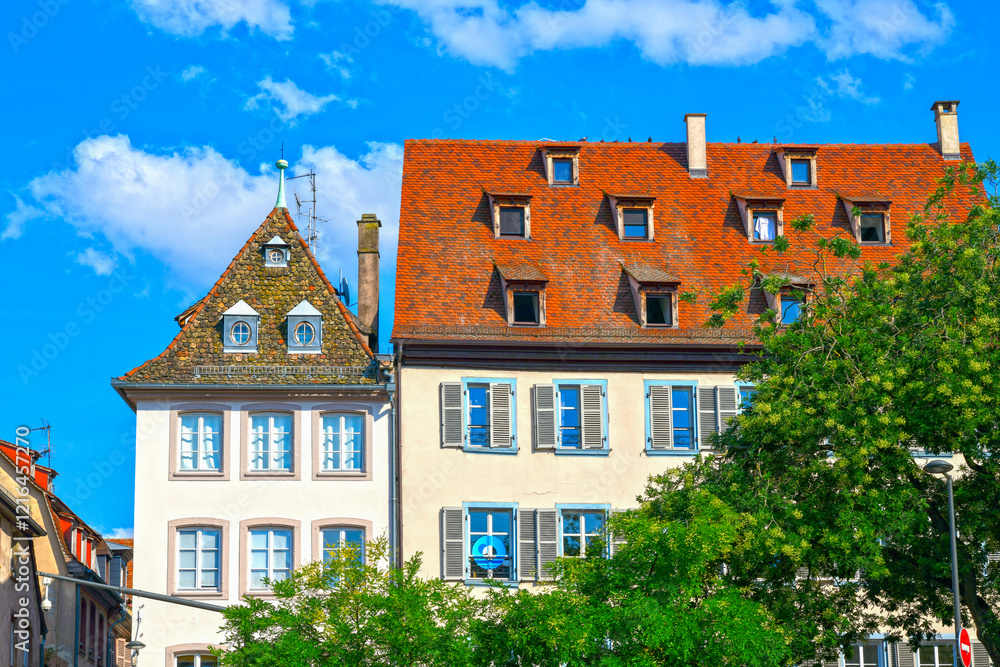 Fototapeta premium Altstadt von Straßburg