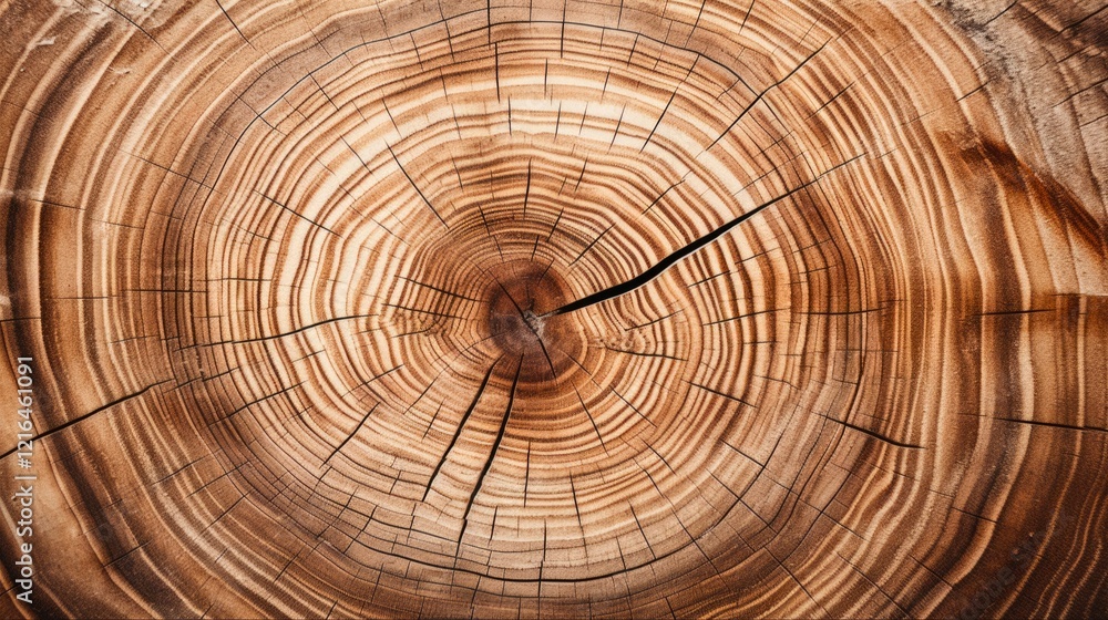 Texture of Wood Cross Section. Brown Circular Cut Wooden Slice from Tree for Construction and Carpenter's Shop Texture of Wood Cross Section. Brown Circular Cut Wooden Slice from Tree for Construction and Carpenter's Shop