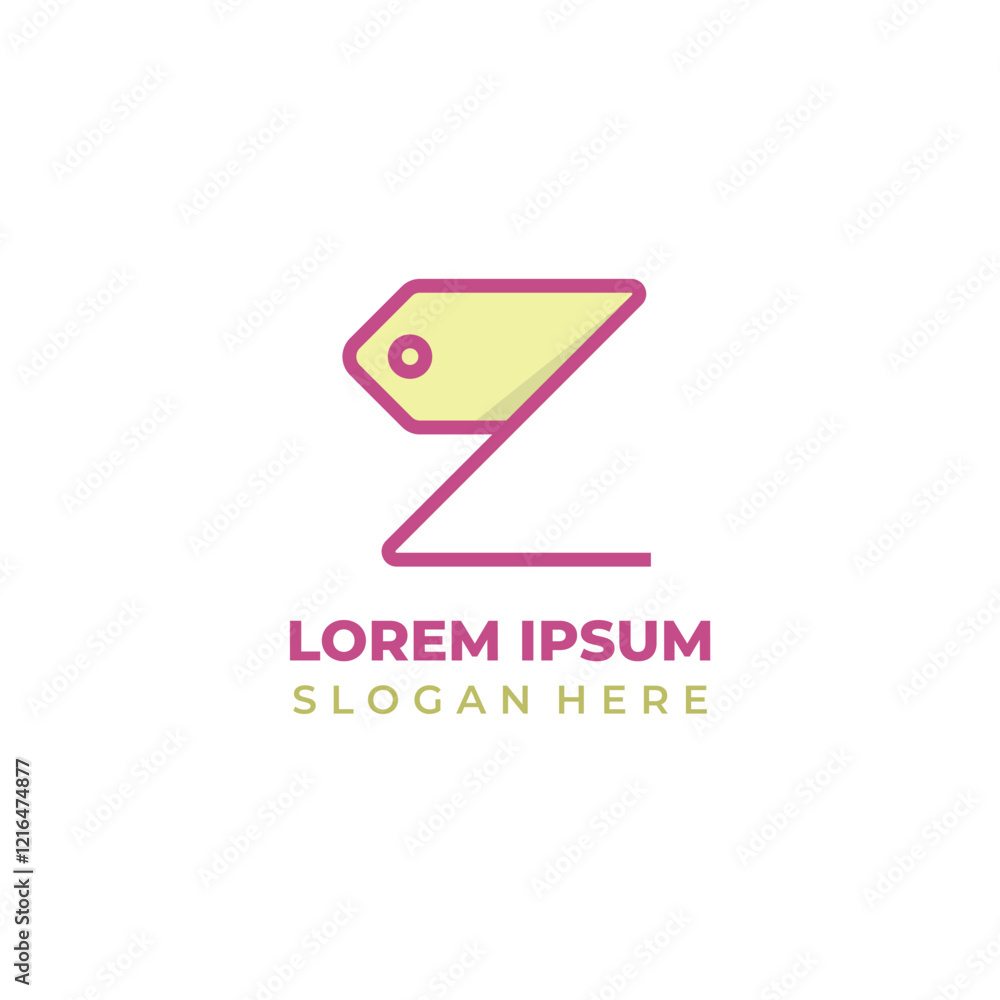 Initial Z shop vector logo, l... Initial Z shop vector logo, l...