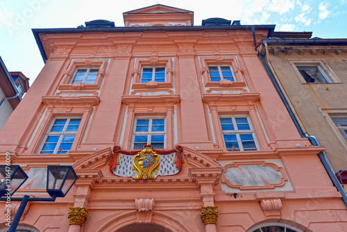 Fassade der ehemaligen Kurfürstlichen Hofapotheke Heidelberg photo